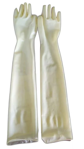 VETERINARY RUBBER HAND GLOVES